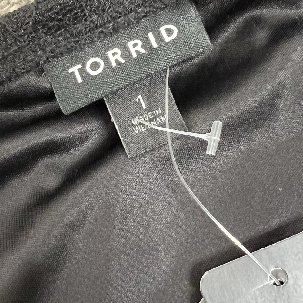 torrid black stretch